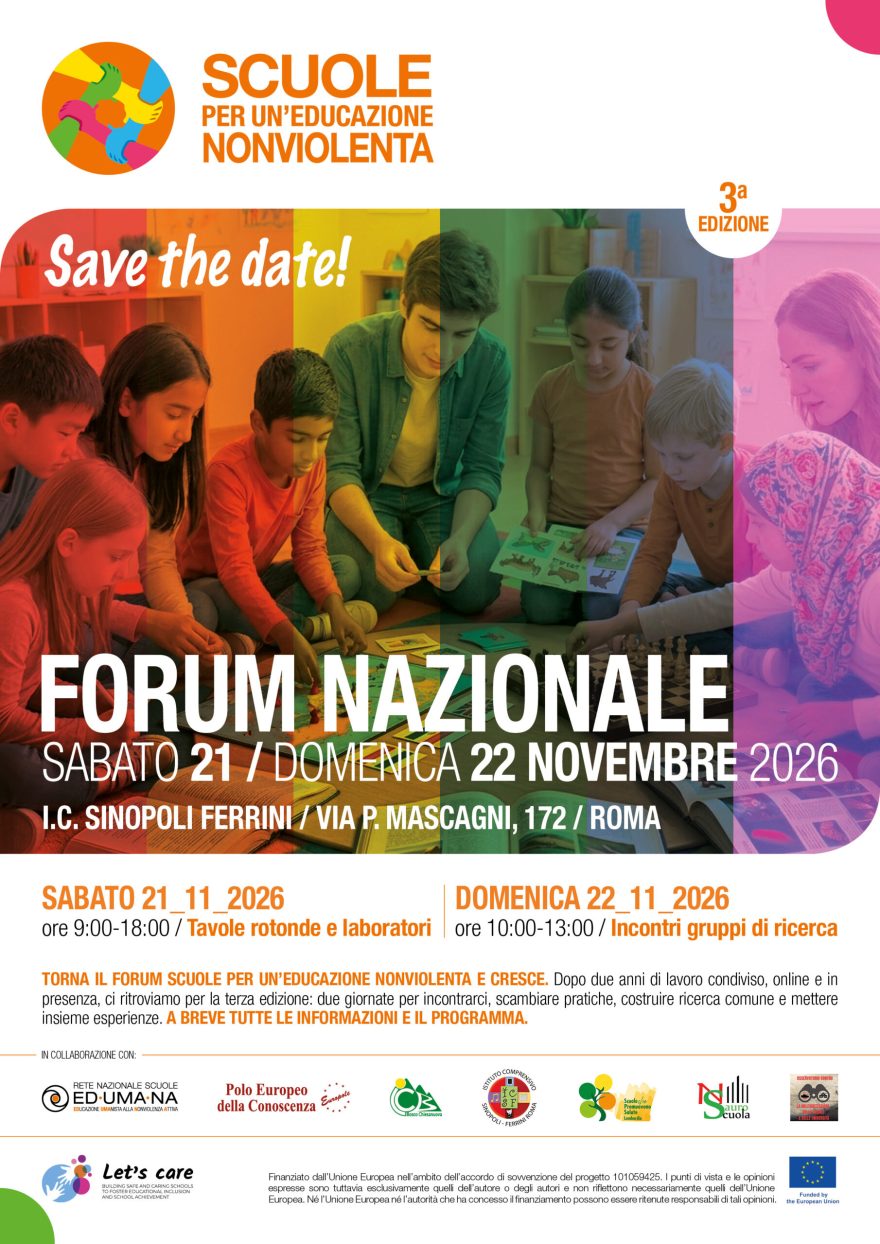 save the date_3° Forum_Nonviolenza_A4